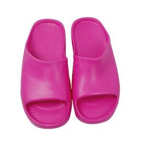 Jordan Post Women's Active Pink/Active Pink Comfy Slip-On Slides Sandals Size 7